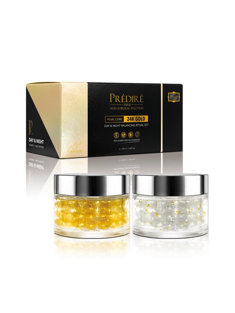 $499~ PRÉDIRÉ 24K Gold Day & Night Balancing Ritual Set